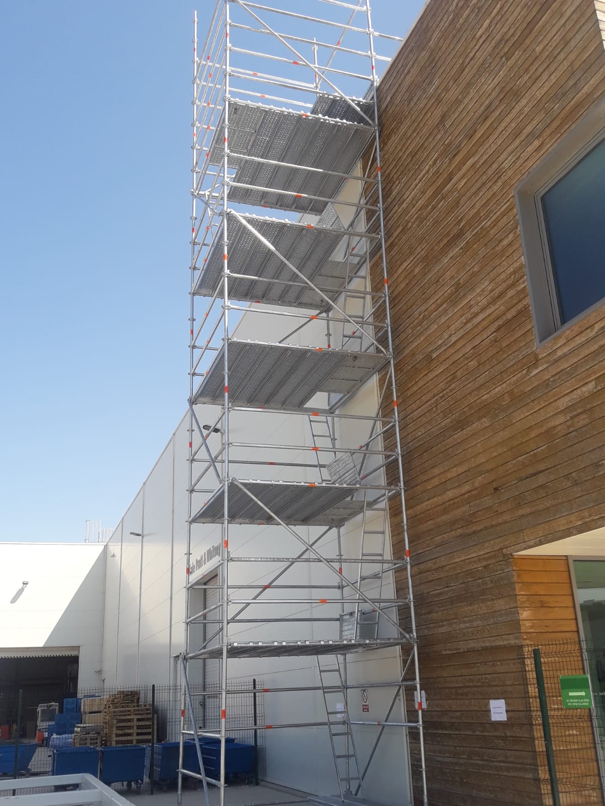 yagmur scaffolding stair tower 01 - STAIR TOWER