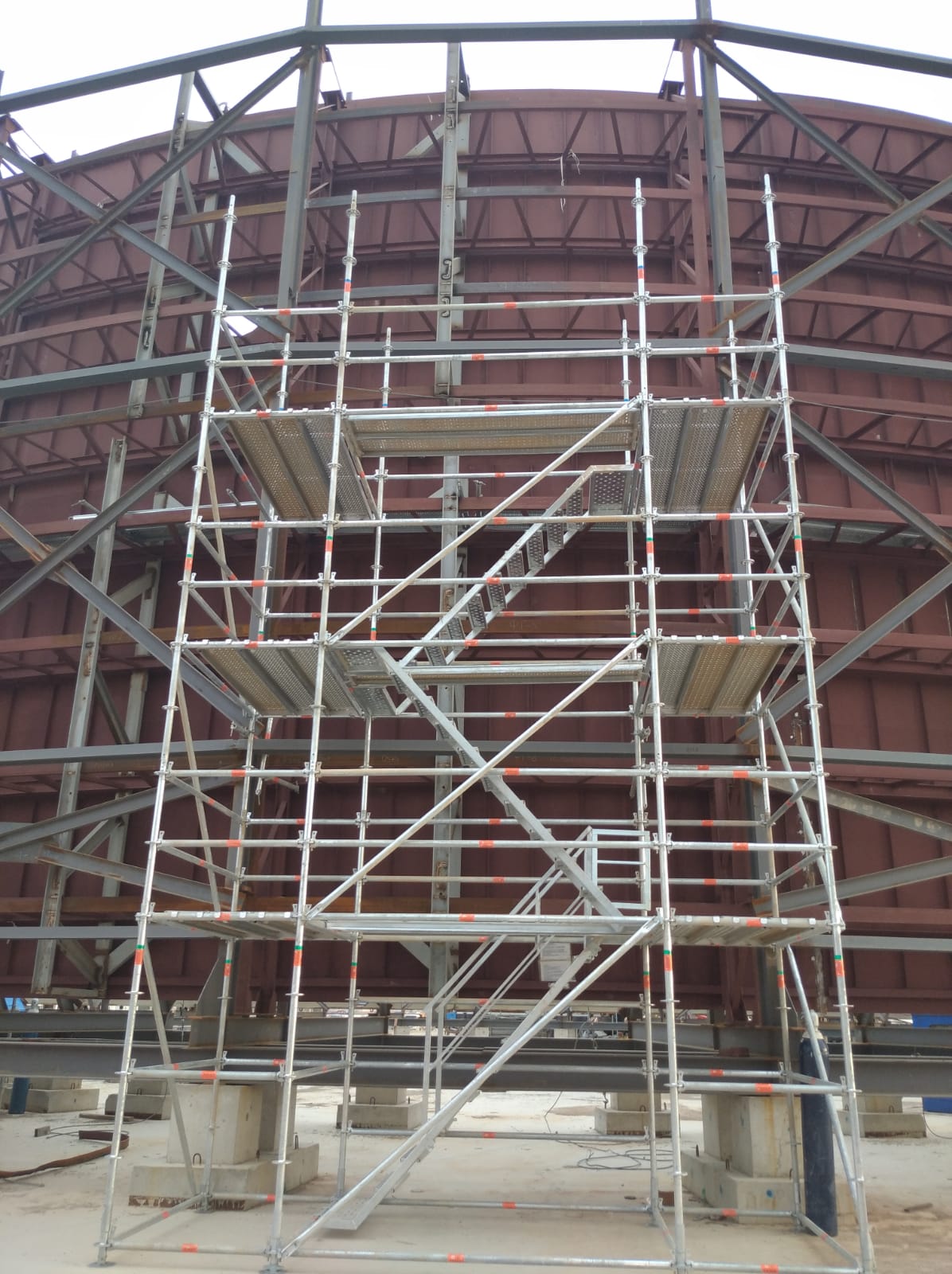 yagmur scaffolding stair tower 02 - STAIR TOWER