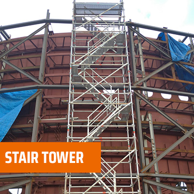 Stair Tower  - Multidirectional Scaffolding System